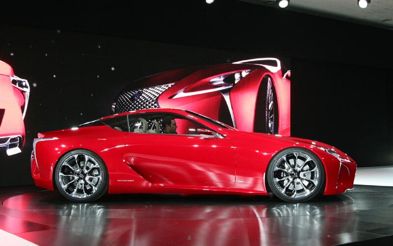 Red Sports Car — Dramatic, Photograph, Screen, Person