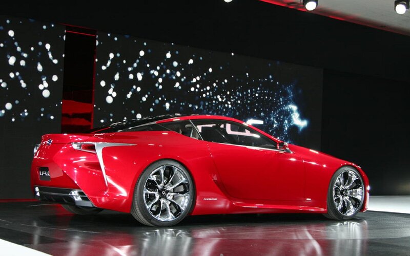 Red Sports Car — Dramatic, Photograph, Stage, Screen