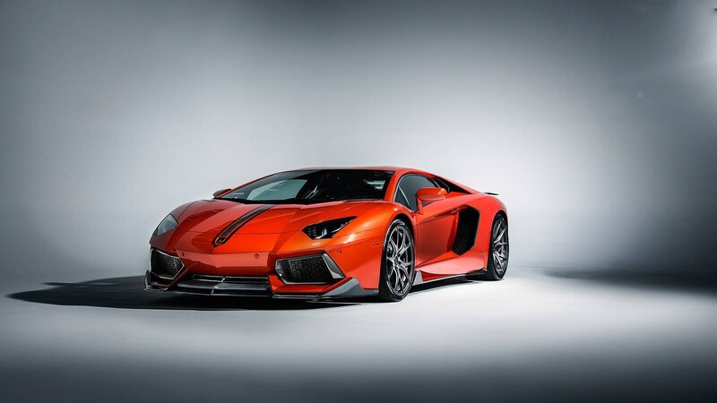 Red Sports Car — Dramatic, Photograph, Studio