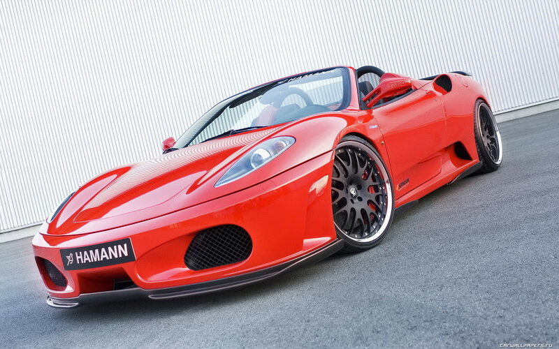 Red Sports Car — Dramatic, Photograph, Wall