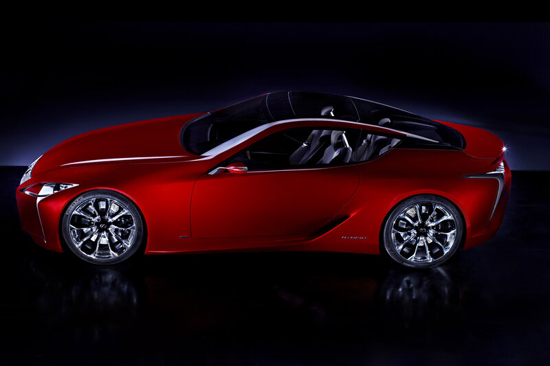 Red Sports Car — Dramatic, Photograph, Wheel