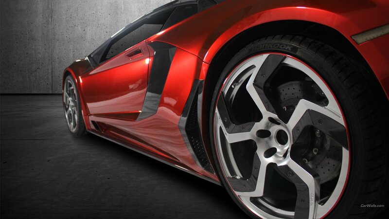 Red Sports Car — Dramatic, Photograph, Wheel, Tire
