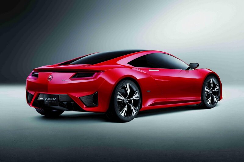 Red Sports Car — Dramatic, Photograph, Wheels, Rear View