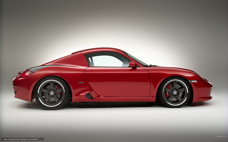 Red Sports Car — Dramatic, Photograph, Wheels, Studio