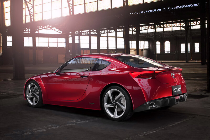 Red Sports Car — Dramatic, Sunset