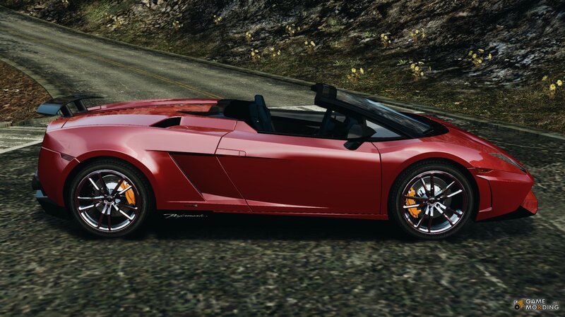 Red Sports Car — Dynamic, 3d Render, Road, Mountain