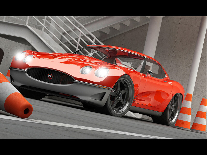 Red Sports Car — Dynamic, 3d Render