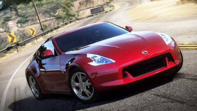 Red Sports Car — Dynamic, Afternoon, 3d Render, Road, Driver