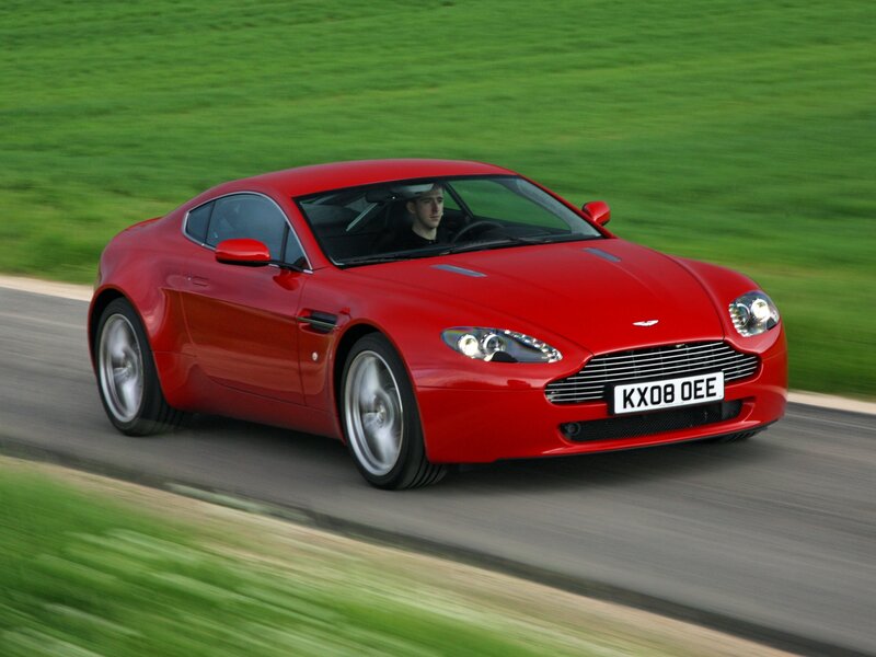 Red Sports Car — Dynamic, Afternoon, Photograph, Driver, Road, Grass