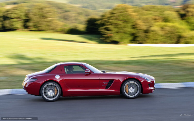 Red Sports Car — Dynamic, Afternoon, Photograph, Driver, Road, Trees