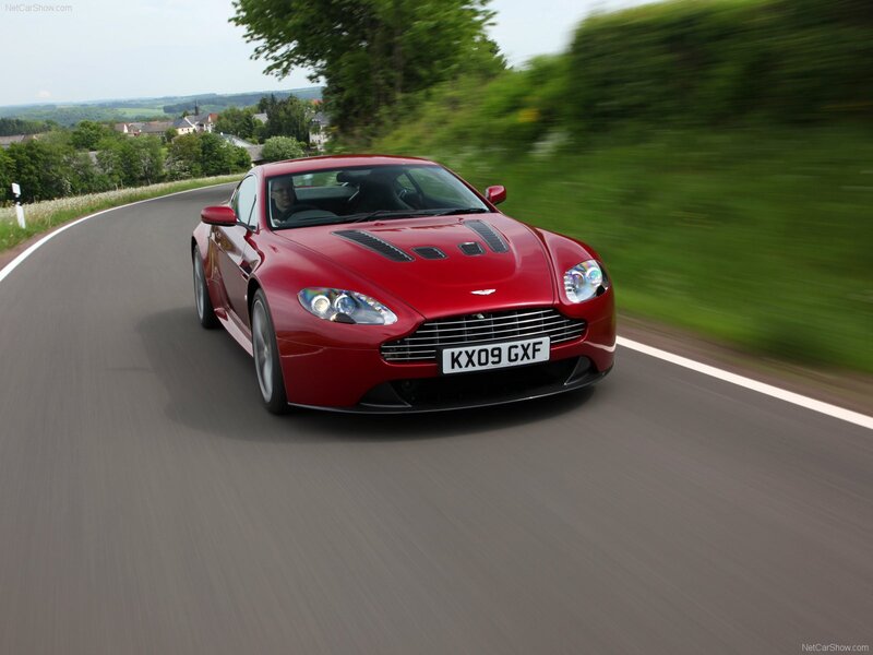 Red Sports Car — Dynamic, Afternoon, Photograph, Road, Trees, Driver, Green