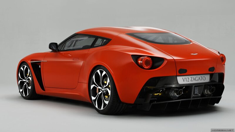 Red Sports Car — Exhaust