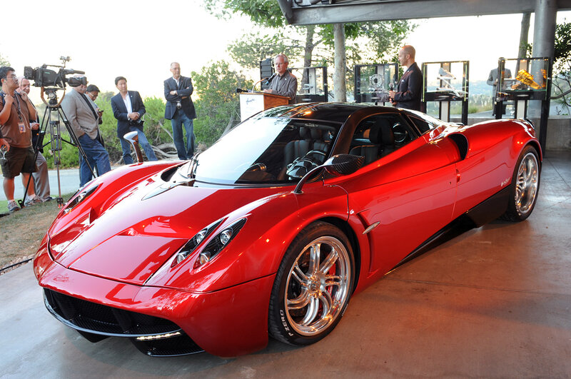 Red Sports Car — Formal, Afternoon