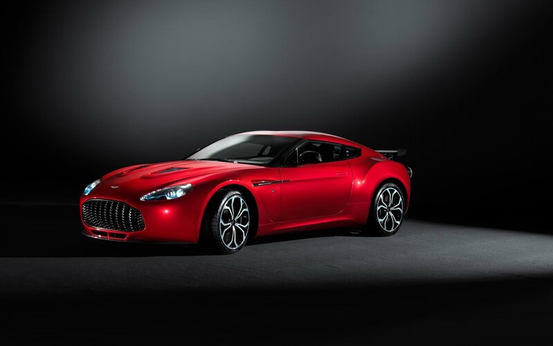 Red Sports Car — Headlights, Wheels