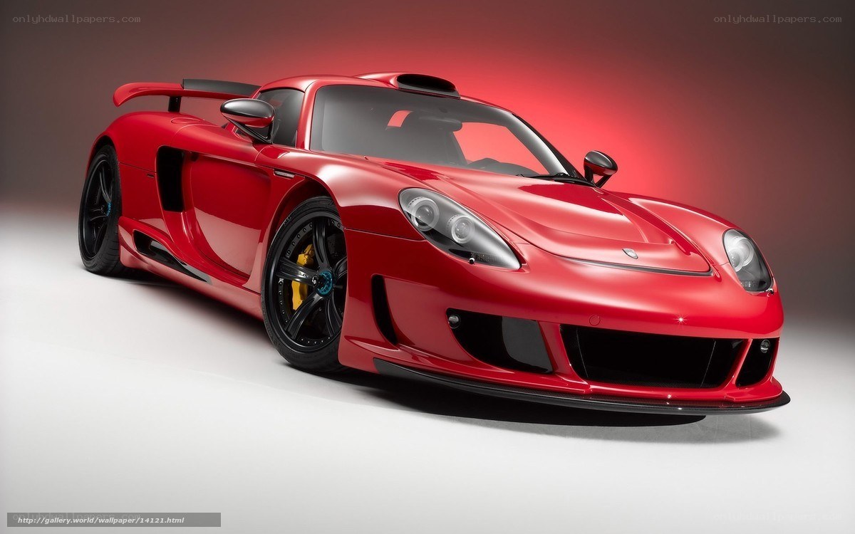 red sports car in studio
