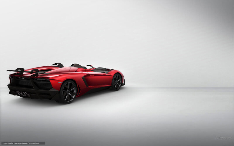 Red Sports Car — Minimalist