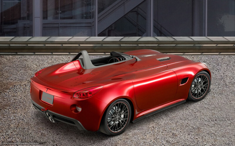 Red Sports Car — Modern, 3d Render, Gravel Surface