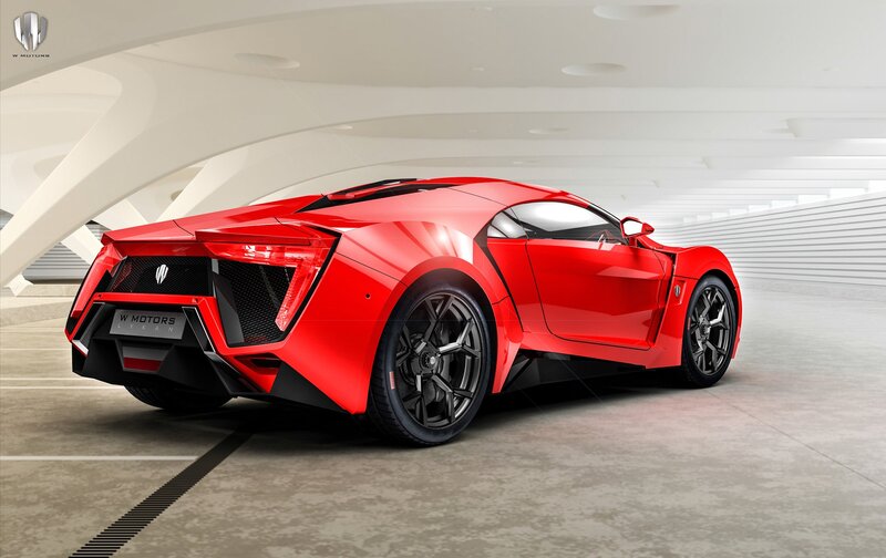 Red Sports Car — Modern, 3d Render, Tunnel