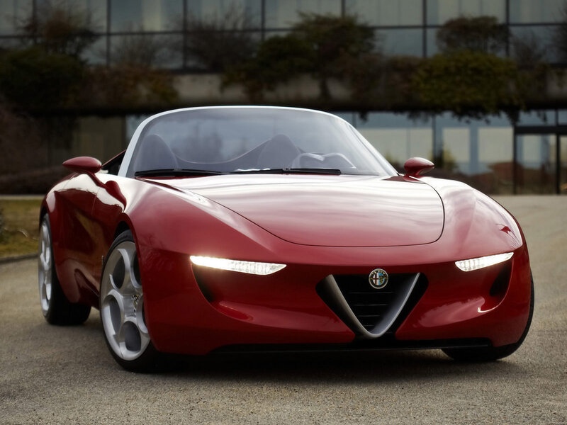 Red Sports Car — Modern, Photograph