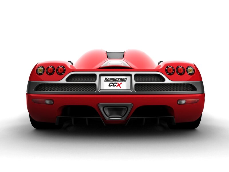 Red Sports Car — Neutral, 3d Render, Taillights, Grille
