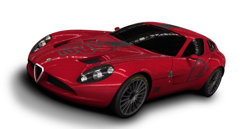 Red Sports Car — Neutral, 3d Render, Tires, Windows