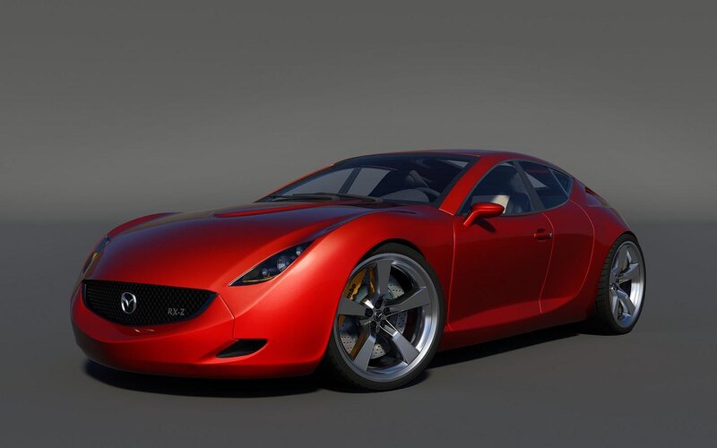 Red Sports Car — Neutral, 3d Render, Wheels, Grille