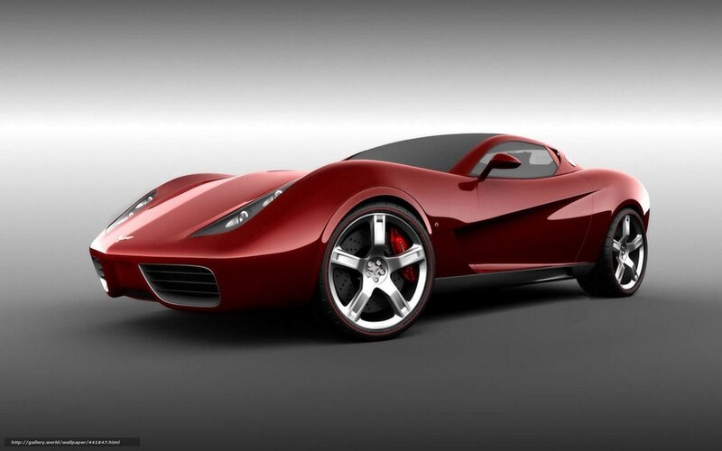Red Sports Car — Neutral, 3d Render, Wheels, Windows, Grille