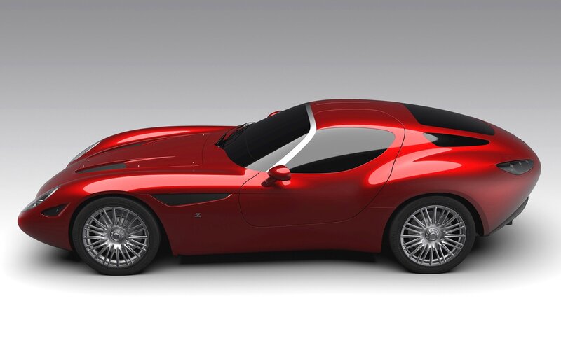 Red Sports Car — Neutral, 3d Render, Wheels, Windows, Side Mirror