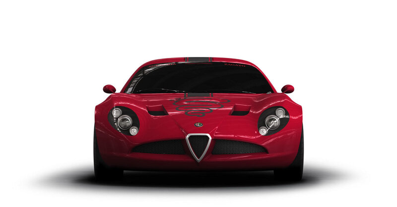 Red Sports Car — Neutral, 3d Render, Windshield