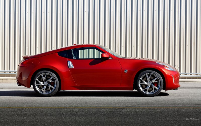 Red Sports Car — Neutral, Afternoon, Photograph, Building