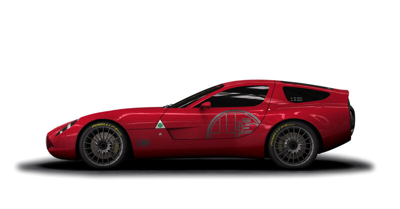 Red Sports Car — Neutral, Digital Art