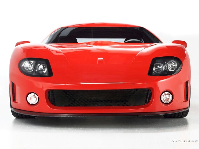 Red Sports Car — Neutral, Grille