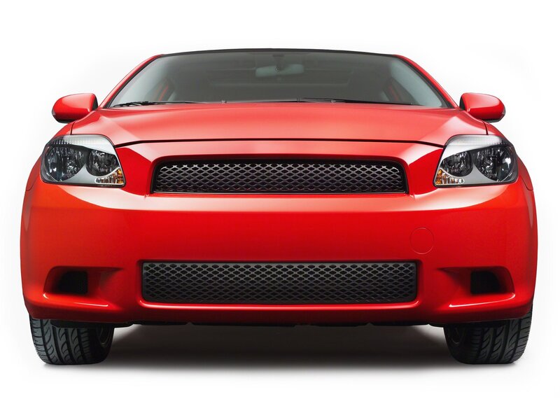 Red Sports Car — Neutral, Photograph, Headlights, Grille