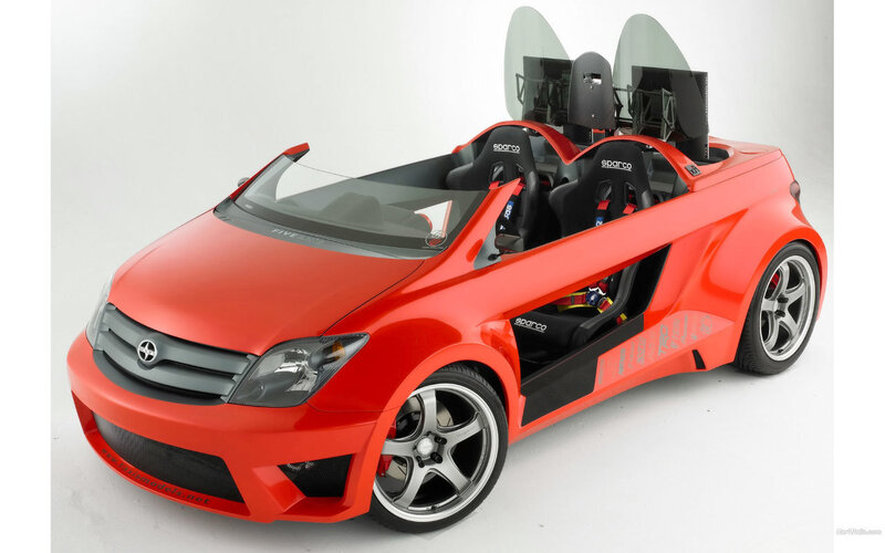 Red Sports Car — Neutral, Photograph, Seats, Wheels, Windshield