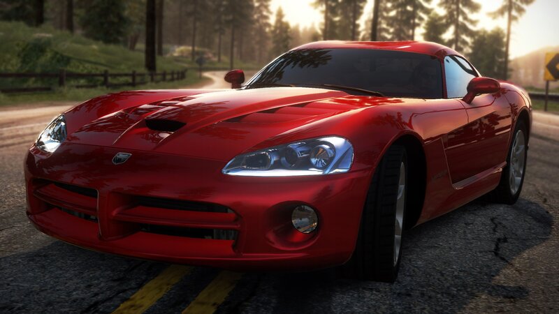 red sports car on a road