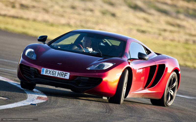 red sports car on racetrack