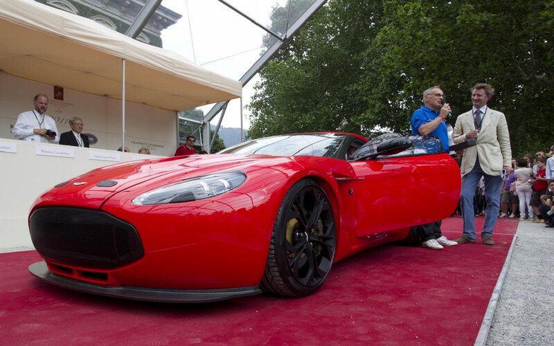 Red Sports Car on Red Carpet