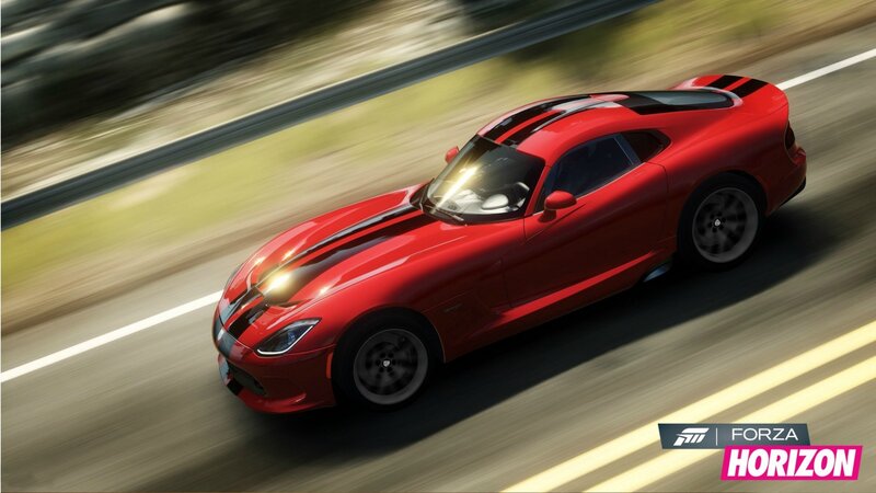 Red Sports Car on Road — Dynamic, Afternoon, 3d Render, Trees