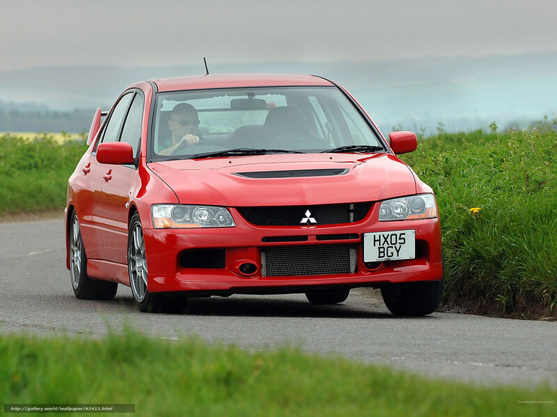 Red Sports Car on Road — Dynamic, Morning
