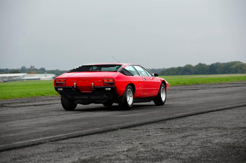 Red Sports Car on Track — Calm, Photograph