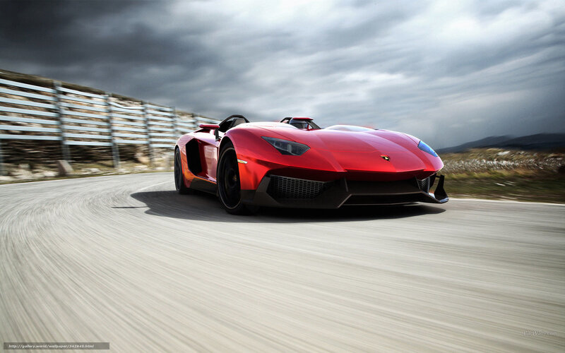 Red Sports Car on Track — Dramatic, Photograph