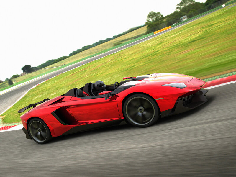 Red Sports Car on Track — Dynamic, Afternoon, 3d Render, Driver