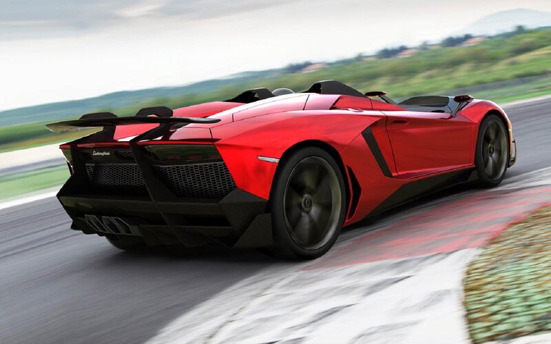 Red Sports Car on Track — Dynamic, Afternoon, 3d Render, Race Track, Hills