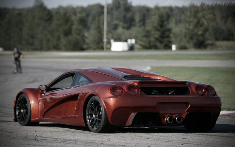 Red Sports Car on Track — Dynamic, Afternoon