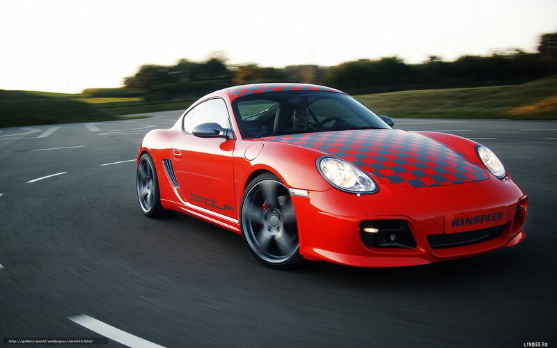 Red Sports Car on Track — Dynamic, Sunset