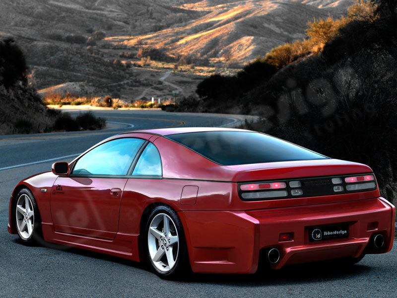 red sports car on winding road