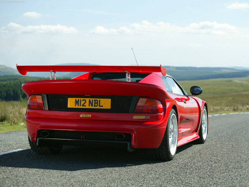 Red Sports Car — Open