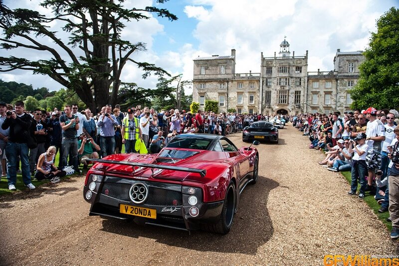Red Sports Car Parade