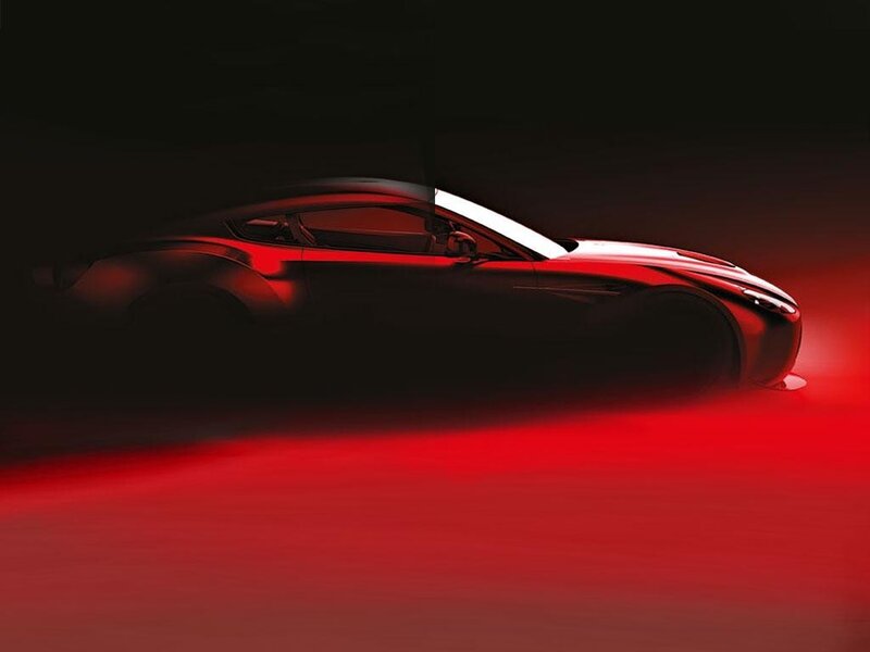 red sports car silhouette