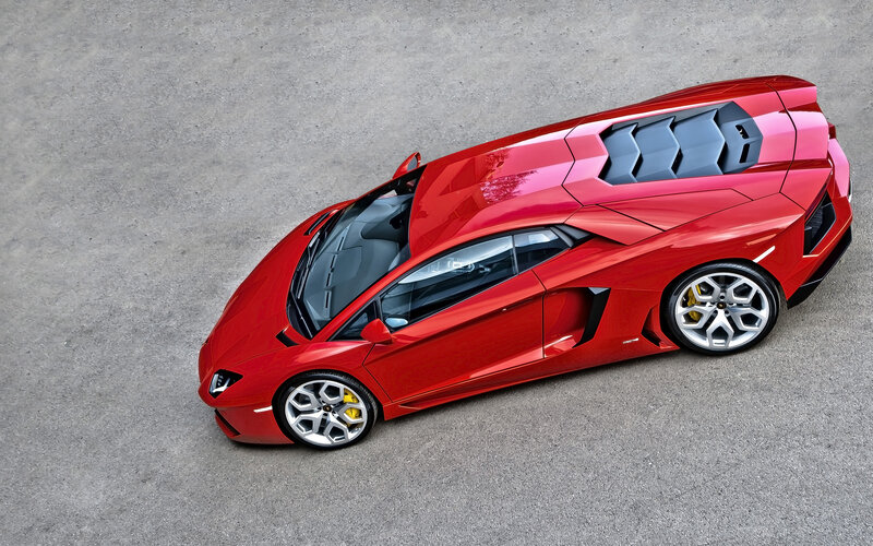 Red Sports Car — Static